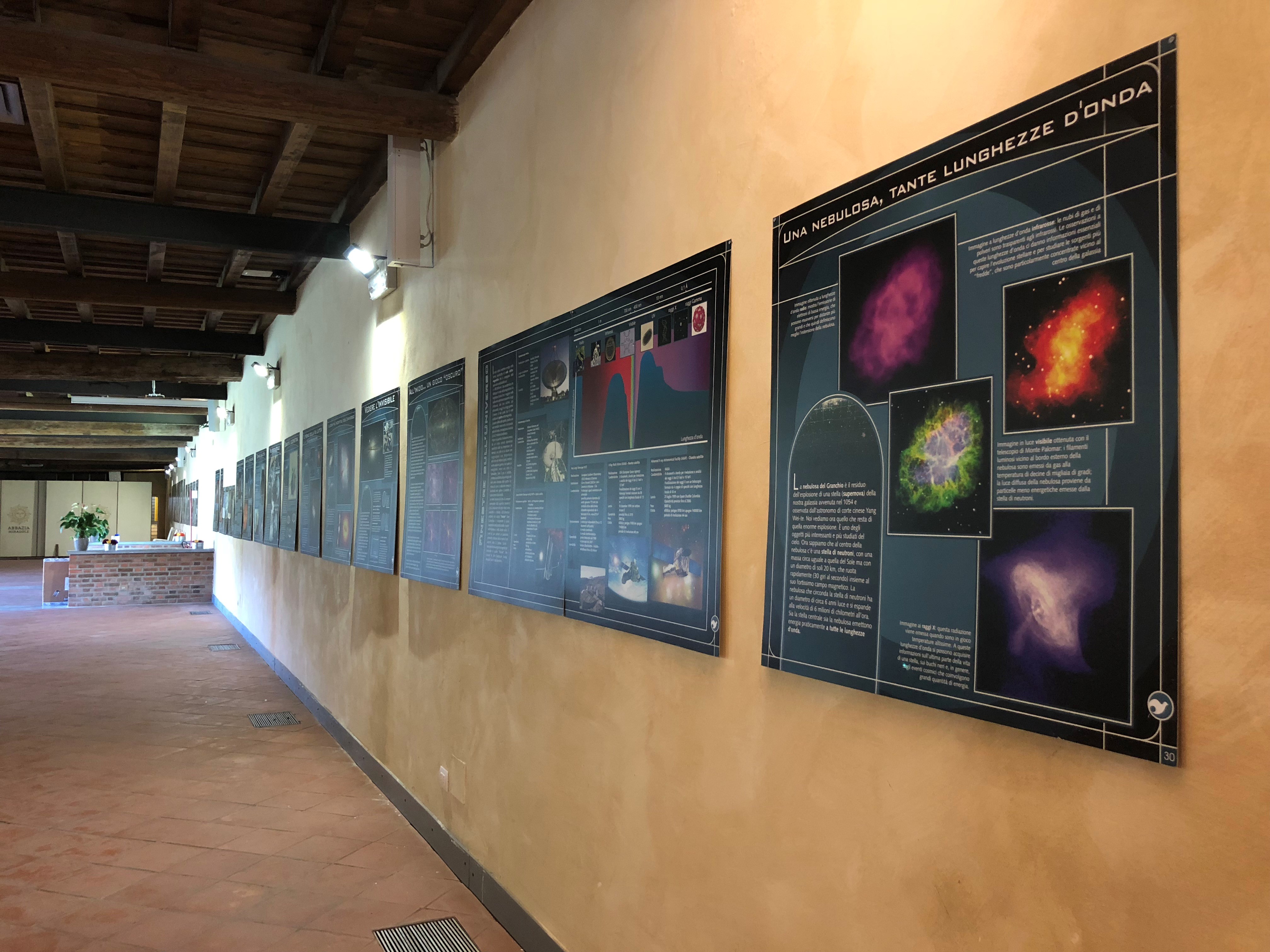 Scopri di più sull'articolo IN ABBAZIA LA VIA LATTEA IN MOSTRA
