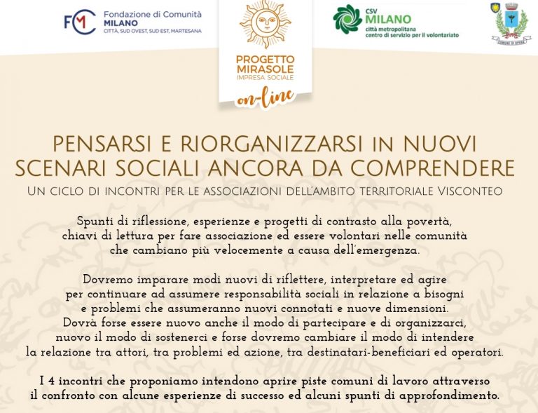 Scopri di più sull'articolo Pensarsi e riorganizzarsi in nuovi scenari ancora da comprendere