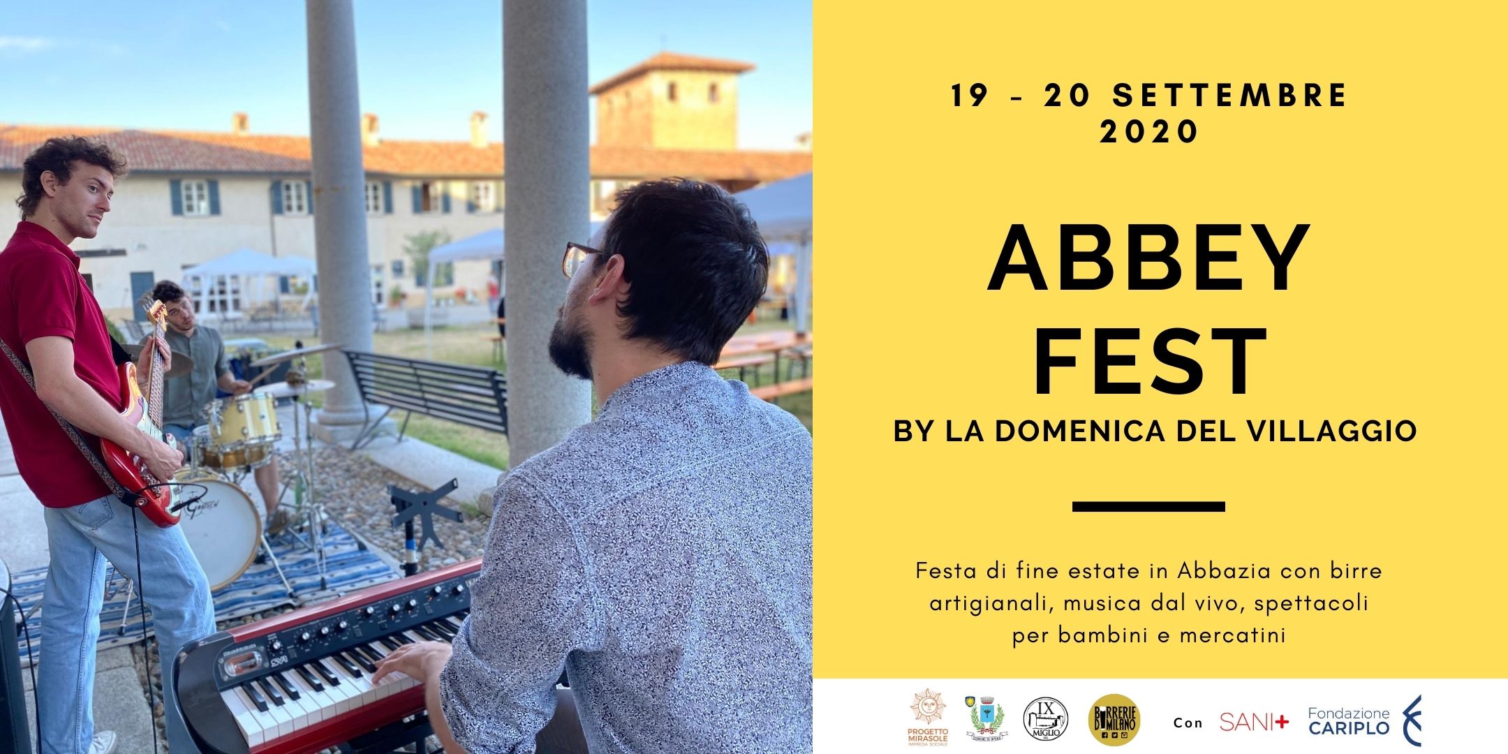 Scopri di più sull'articolo Abbey Fest – la festa di fine estate in Abbazia